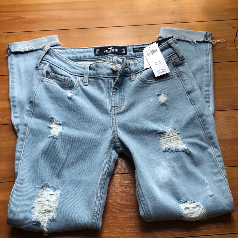hollister skinny jeans size 0